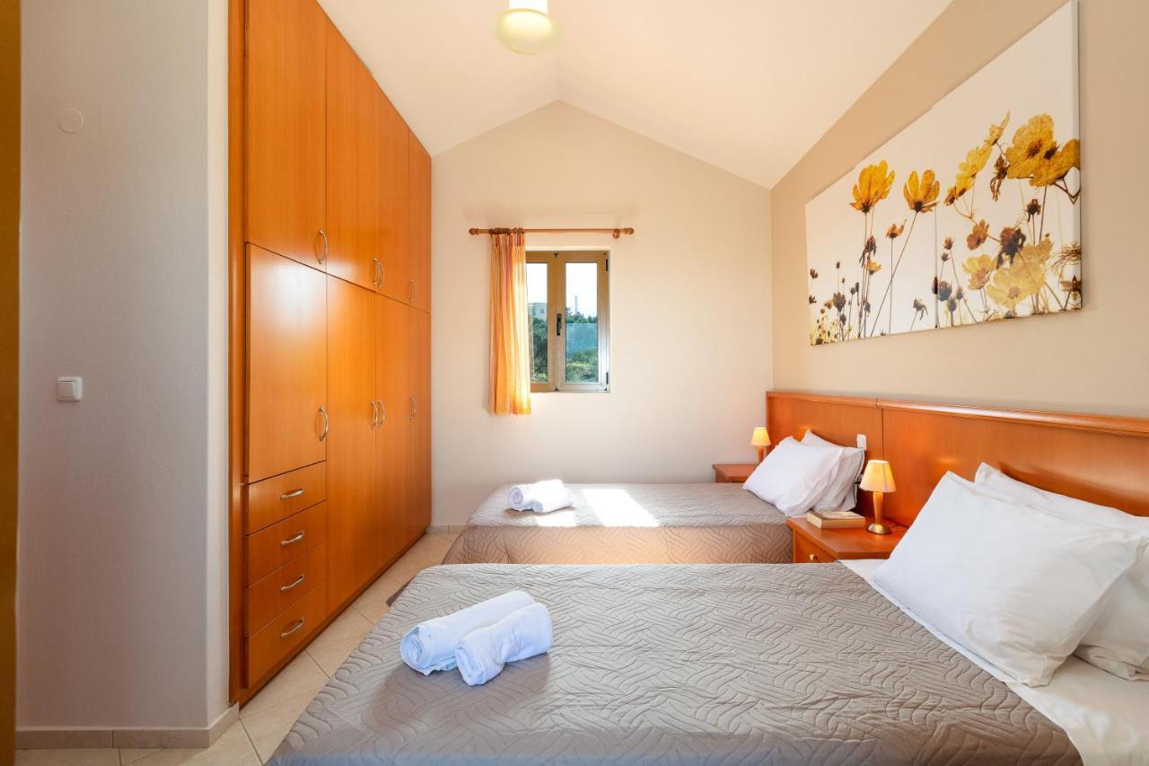 Maroulas Villas Ioanna & Stavros, Private Pools, Bbq & Seaview, By Thinkvilla Exterior foto