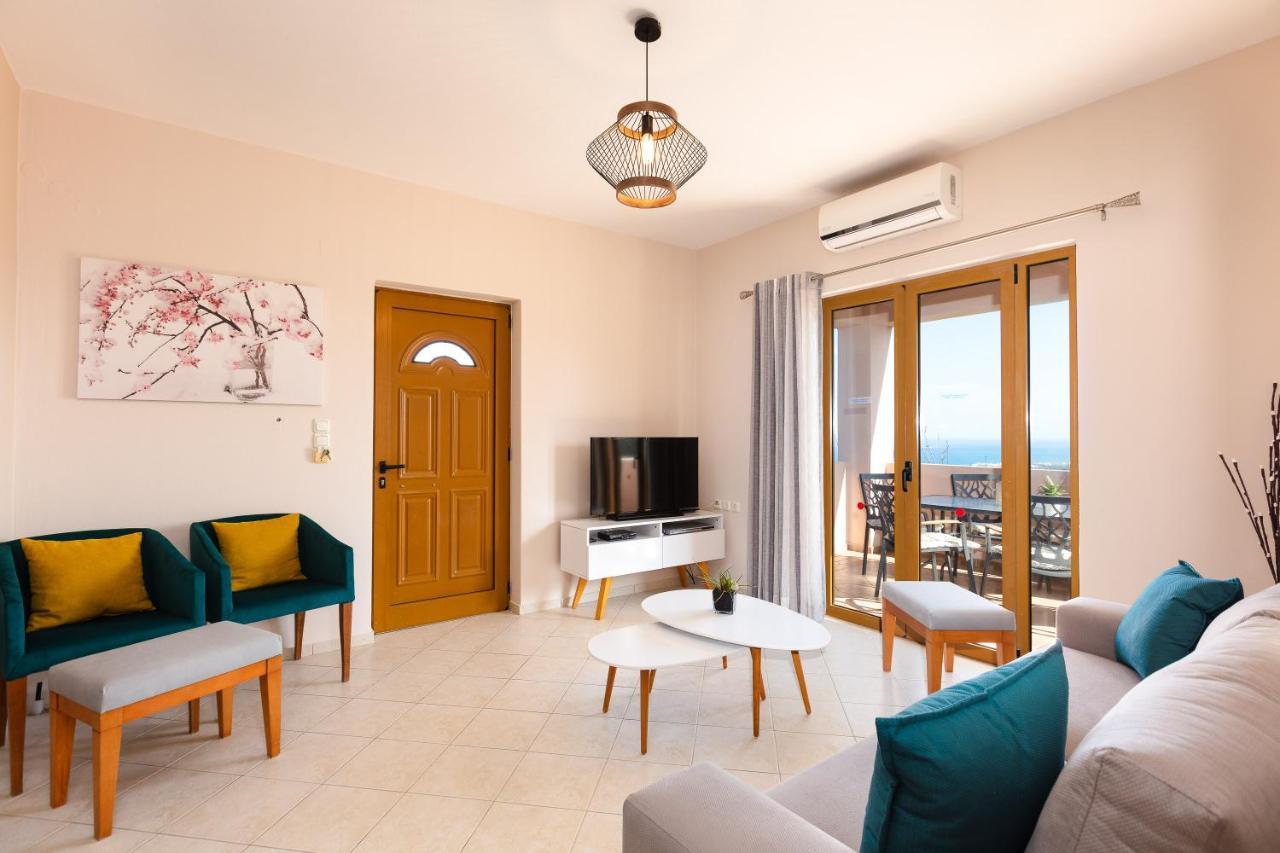 Maroulas Villas Ioanna & Stavros, Private Pools, Bbq & Seaview, By Thinkvilla Exterior foto