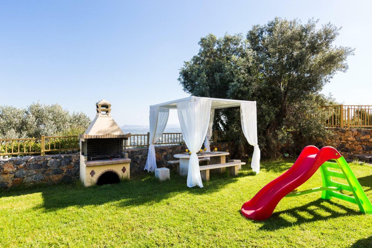Maroulas Villas Ioanna & Stavros, Private Pools, Bbq & Seaview, By Thinkvilla Exterior foto