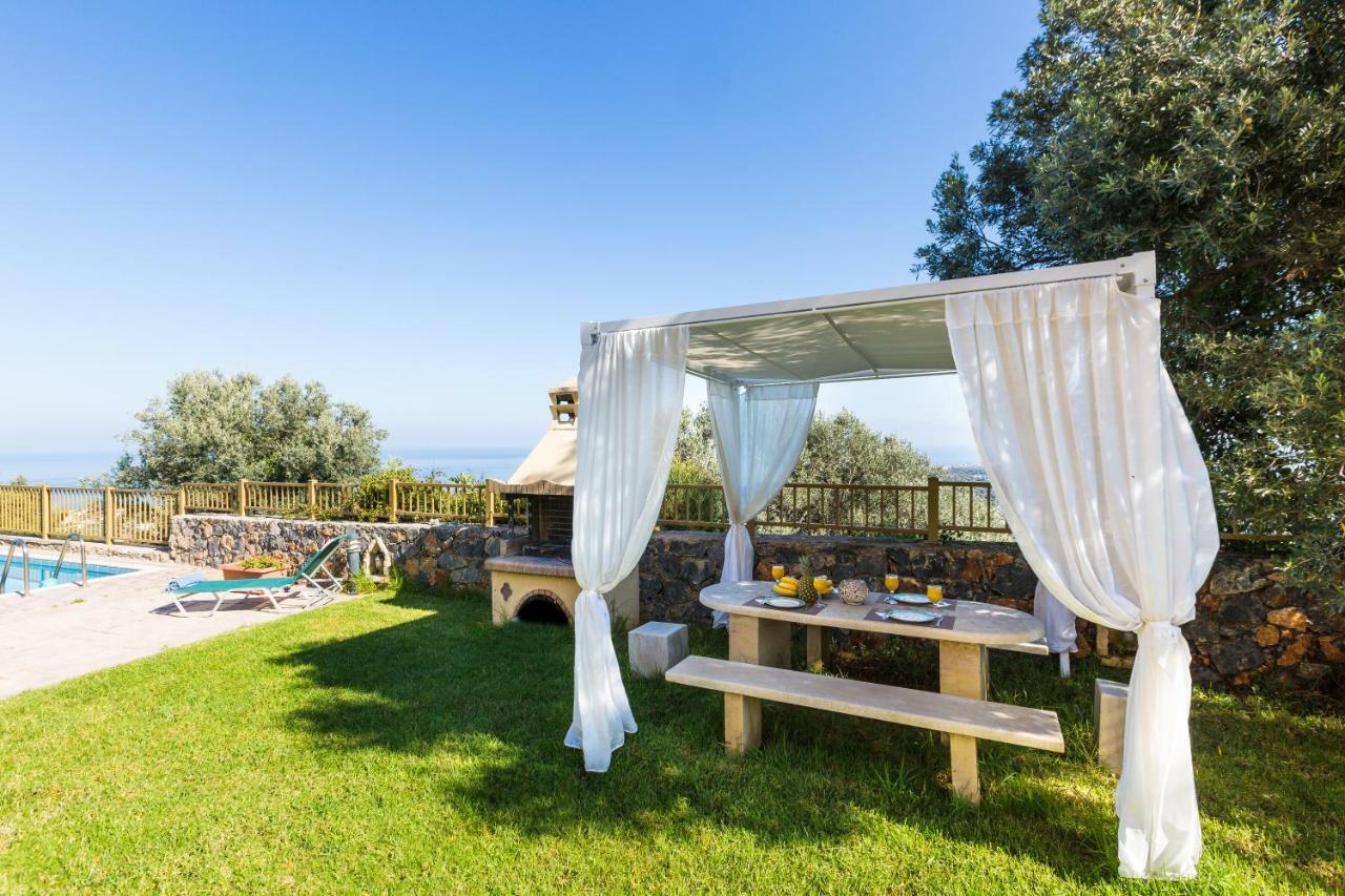 Maroulas Villas Ioanna & Stavros, Private Pools, Bbq & Seaview, By Thinkvilla Exterior foto