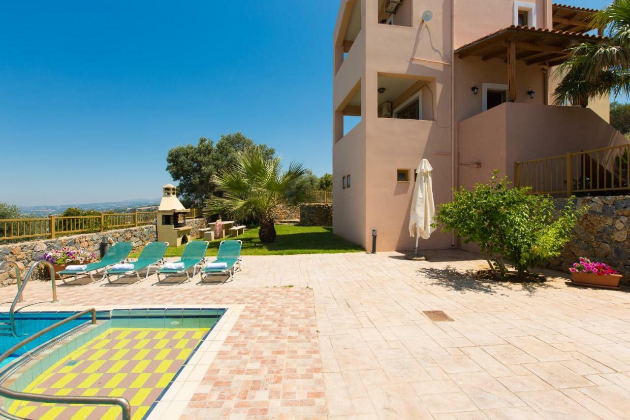 Maroulas Villas Ioanna & Stavros, Private Pools, Bbq & Seaview, By Thinkvilla Exterior foto
