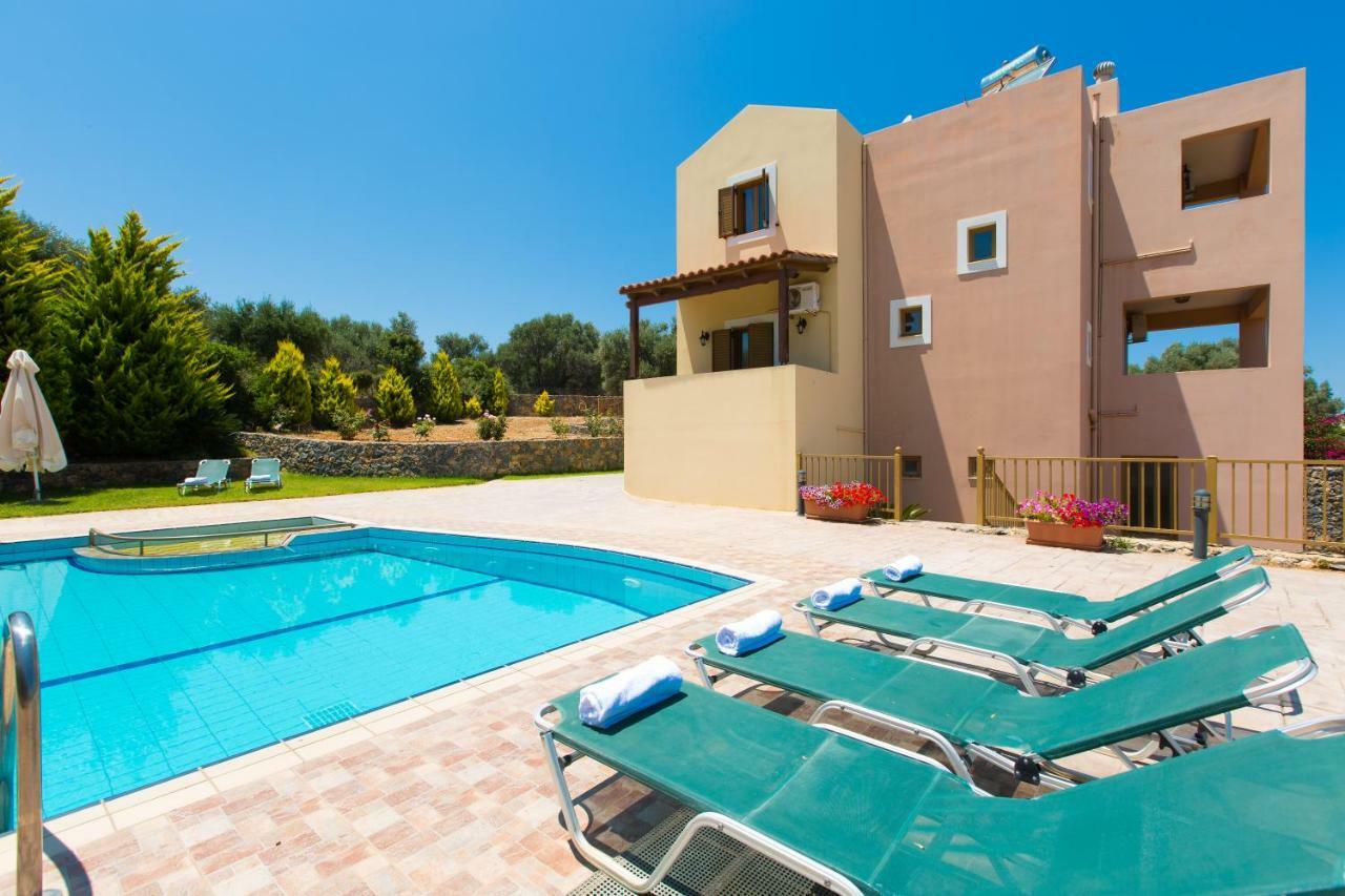 Maroulas Villas Ioanna & Stavros, Private Pools, Bbq & Seaview, By Thinkvilla Exterior foto