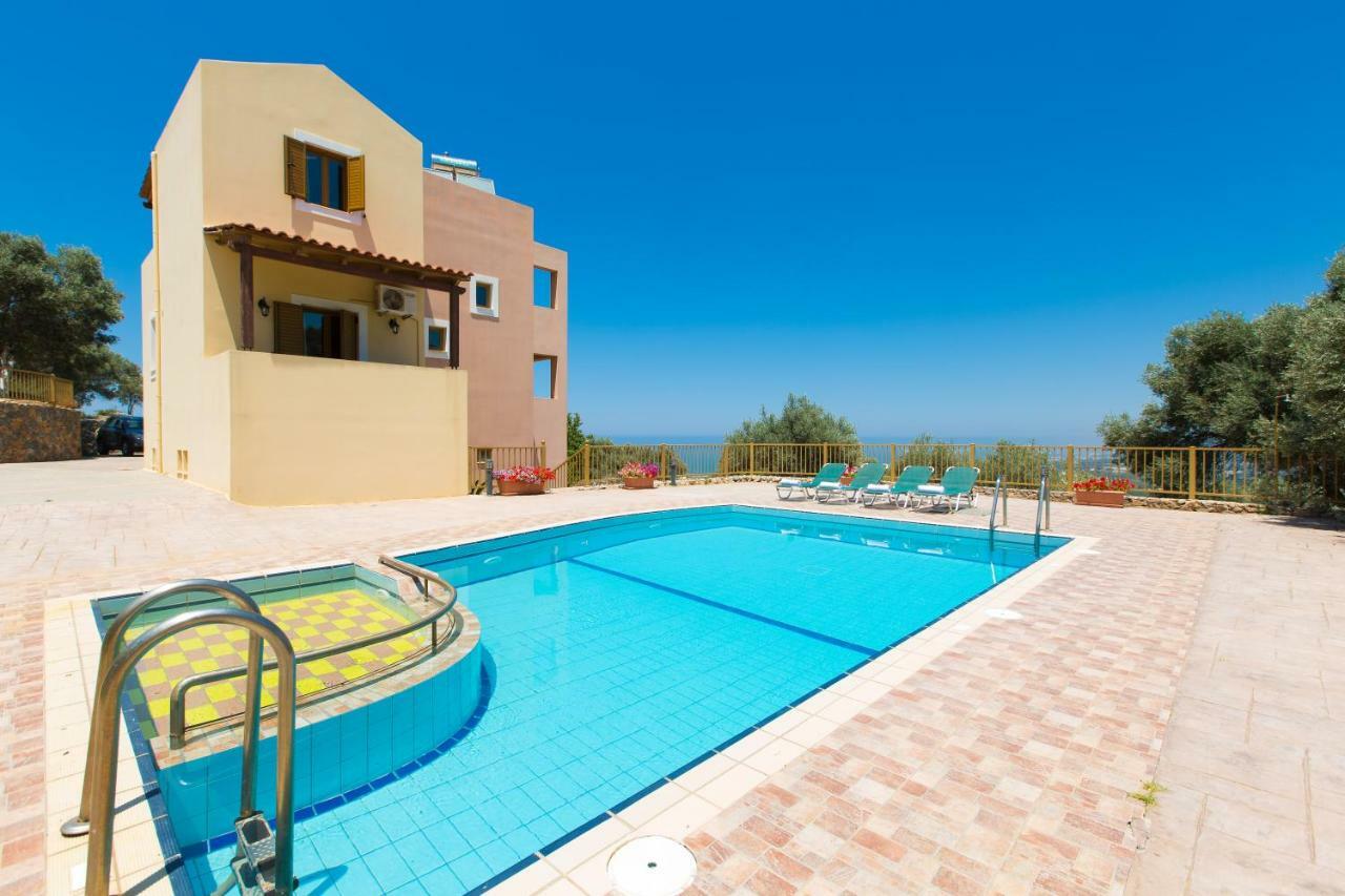 Maroulas Villas Ioanna & Stavros, Private Pools, Bbq & Seaview, By Thinkvilla Exterior foto